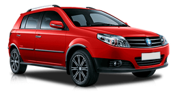 Geely Mk cross Красный