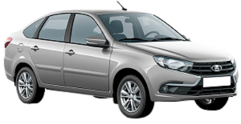 Lada Granta Лифтбек Серебристый