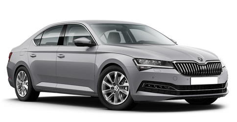 Skoda Superb Серебристый металлик Brilliant silver